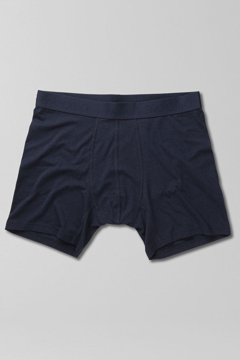 3pk Base Bamboo Boxer Navy