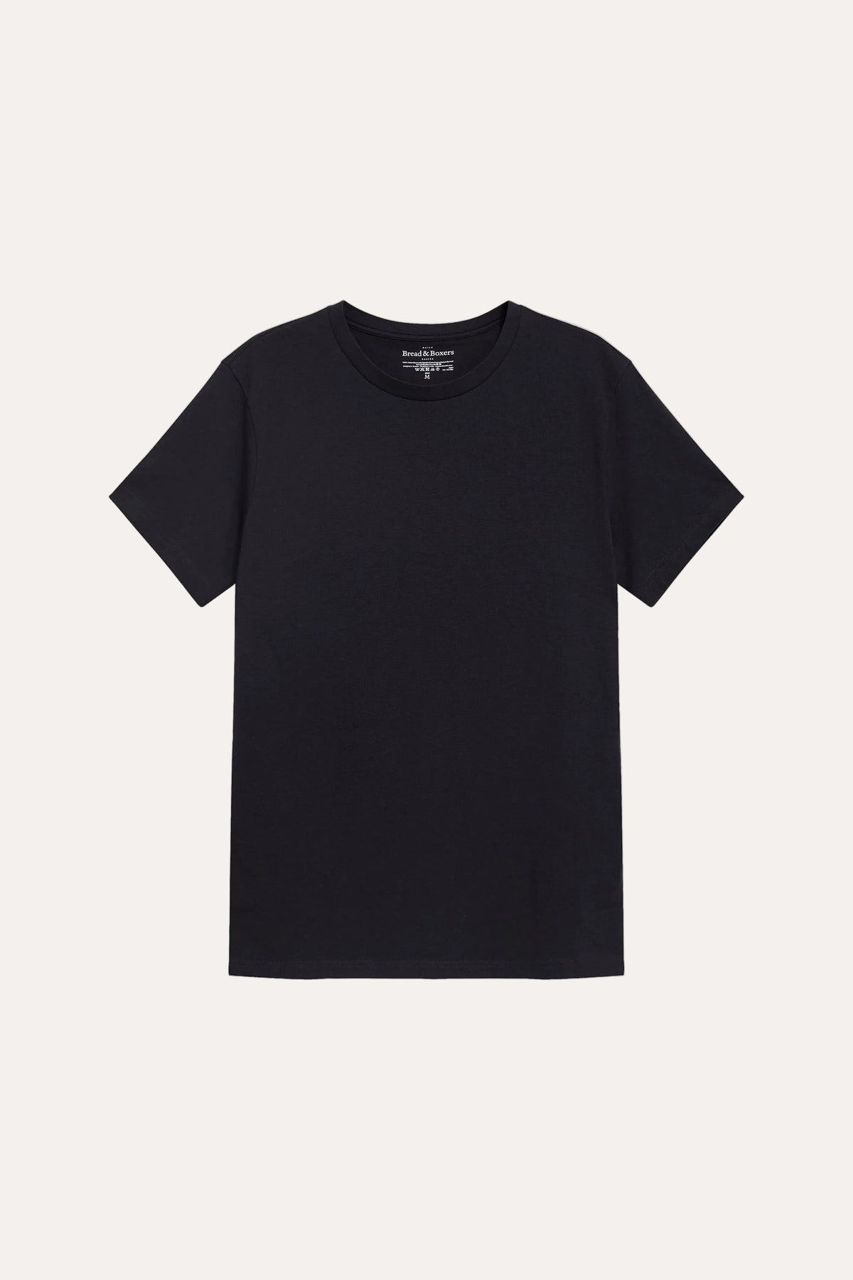 Crew Neck Regular Black