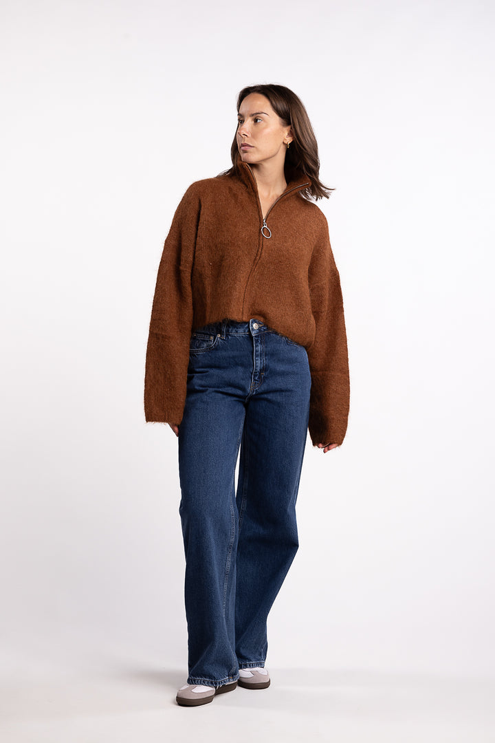 Tine Light Cardigan - Lt. Brown