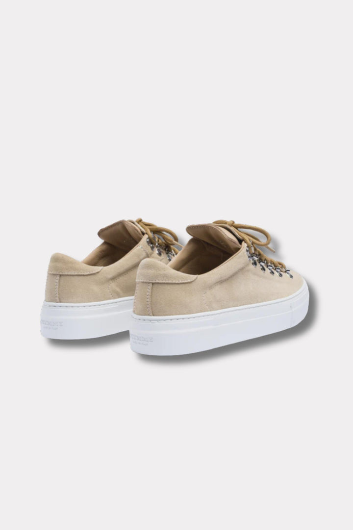 W Marostica Low Platform- Sand Suede