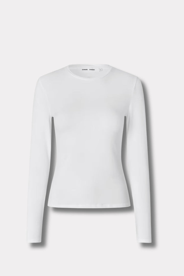 Saesme LS T-Shirt 16122- White