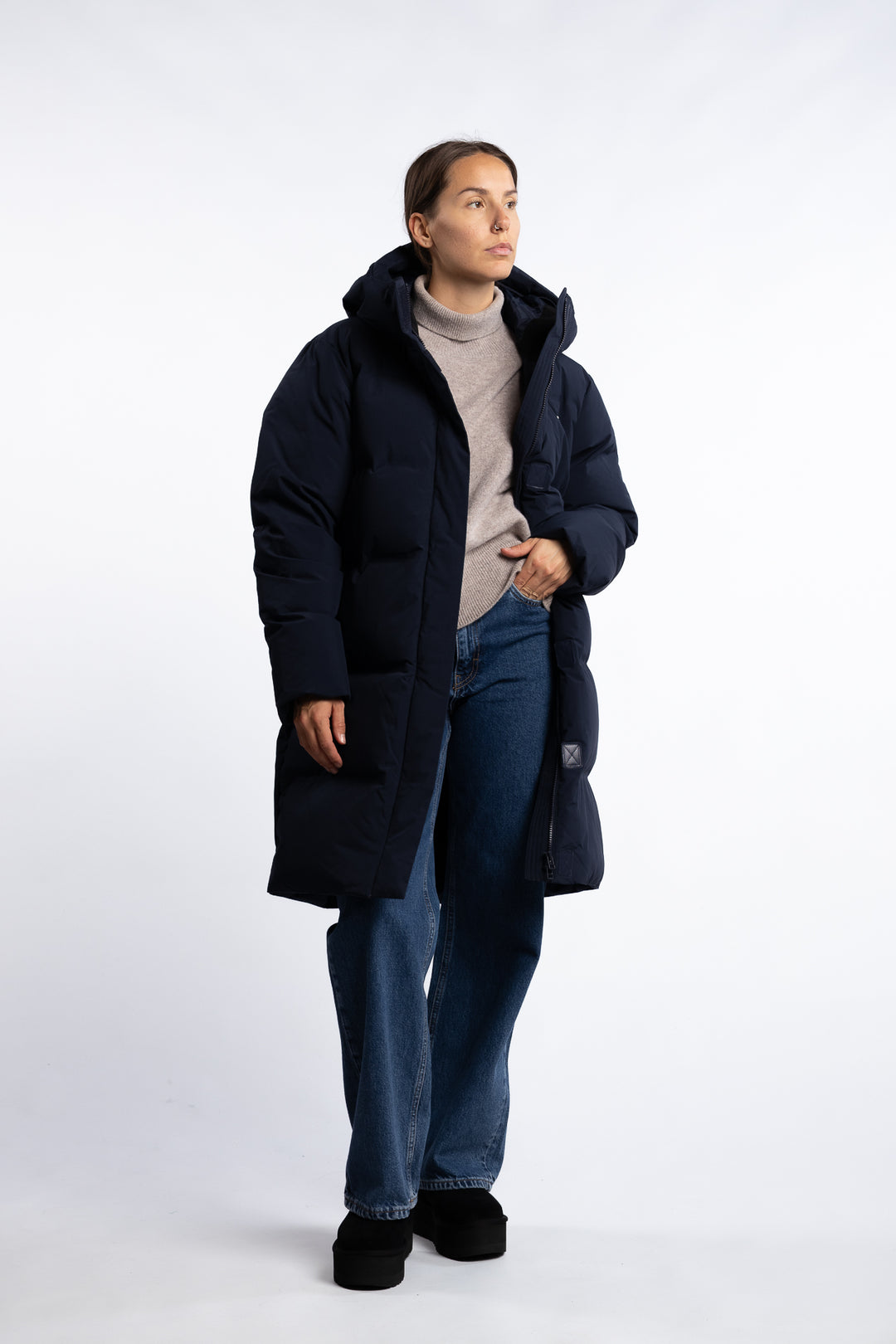 Loen Down Jacket - Dk. Navy