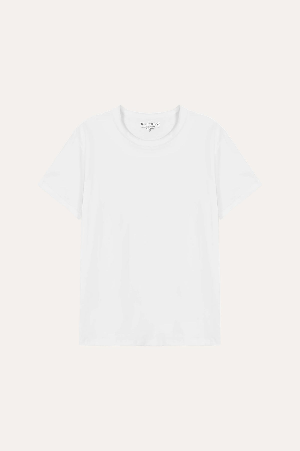 Pima Cotton Crew Neck T-Shirt White