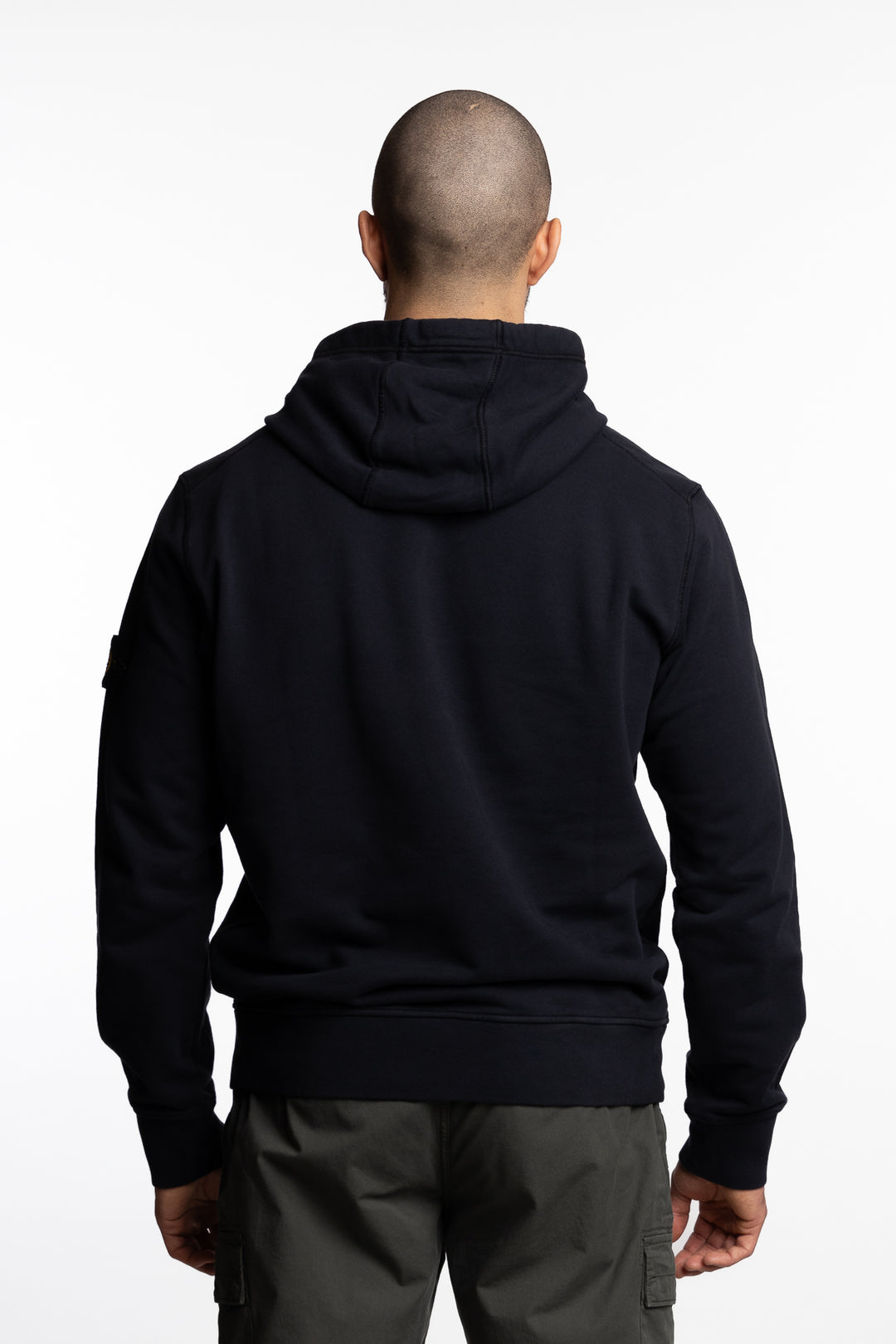 Garment Dyed Hooded Sweatshirt Navy