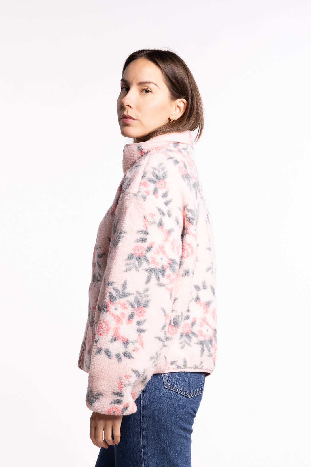 Rype Fleece Jacket - Lt. Pink Mix