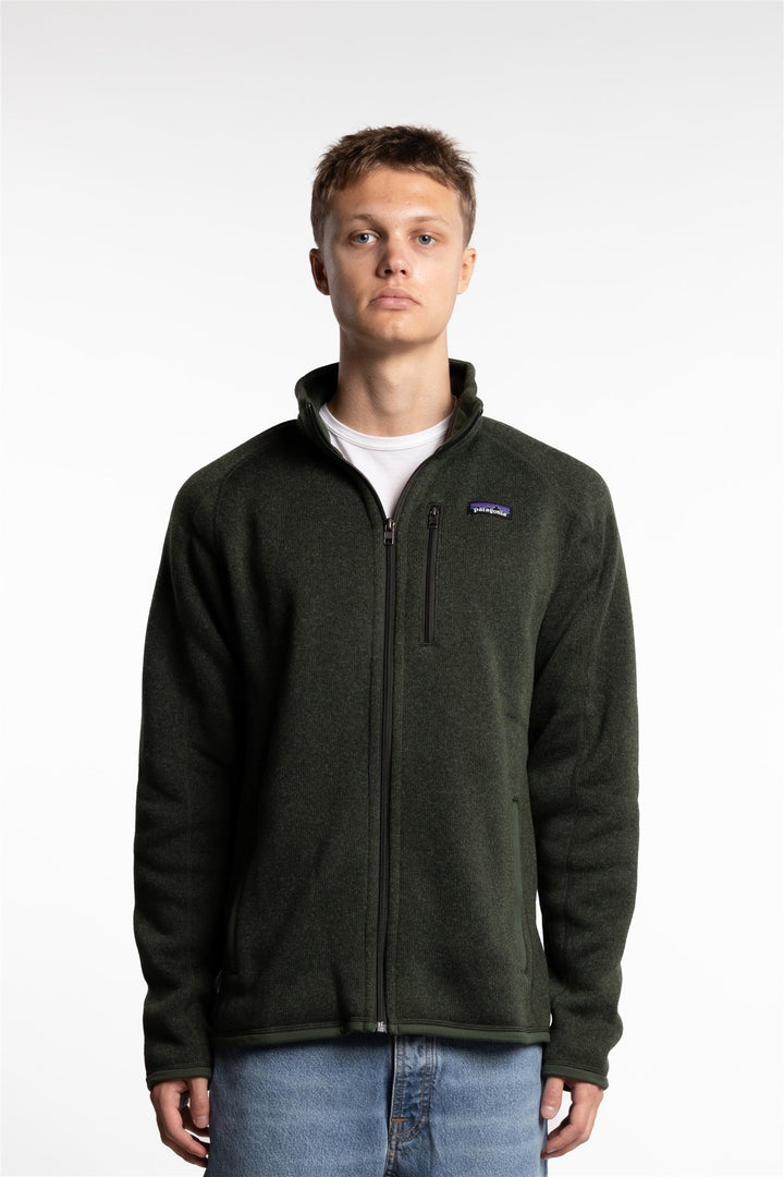 M Better Sweater Jkt Torrey Pine Green