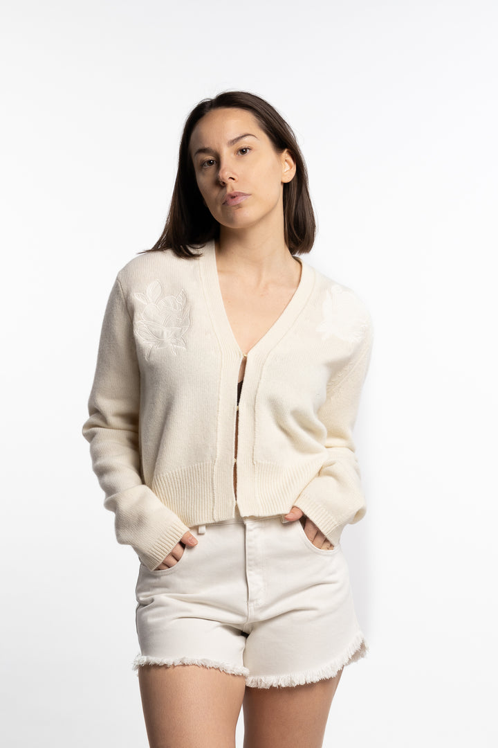 Thorn Cardigan- Cream