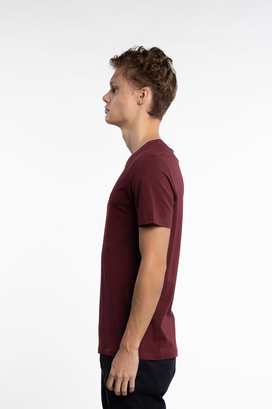 James Tee Wine Red