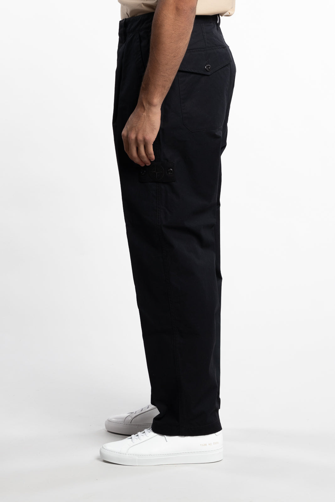 Organic Cotton Pant Ghost Navy