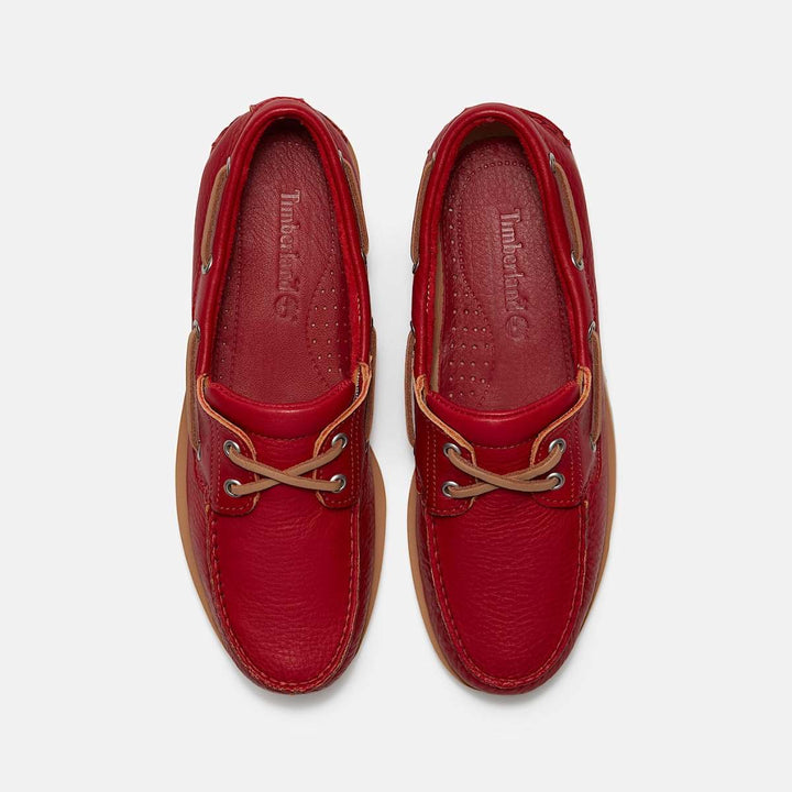 Classic Boat Shoe Full Grain Medium Red