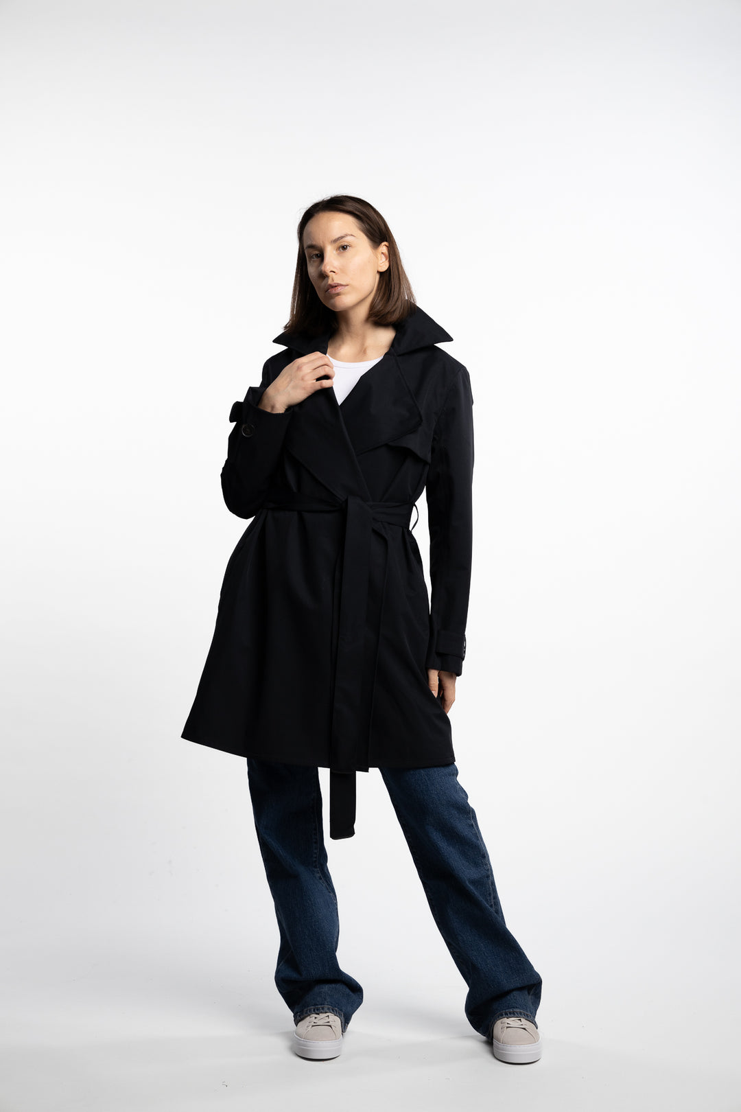 Yr'en Coat - New Black