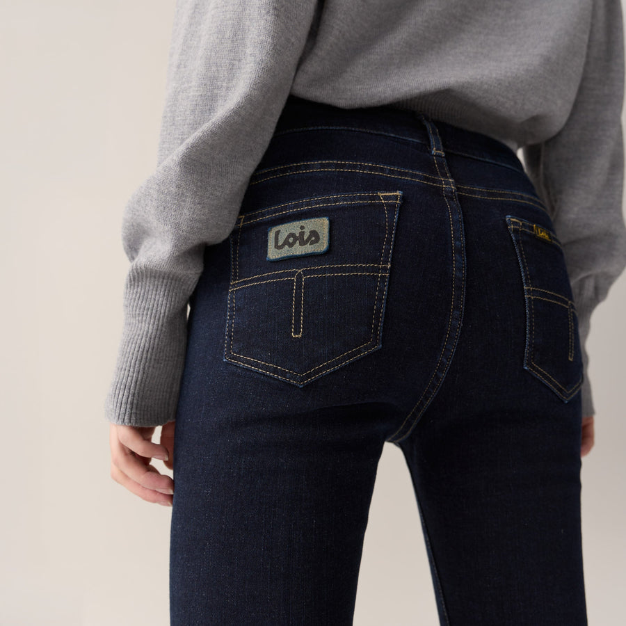 Raval - deeply rinse, Lois jeans, modellbilde 3