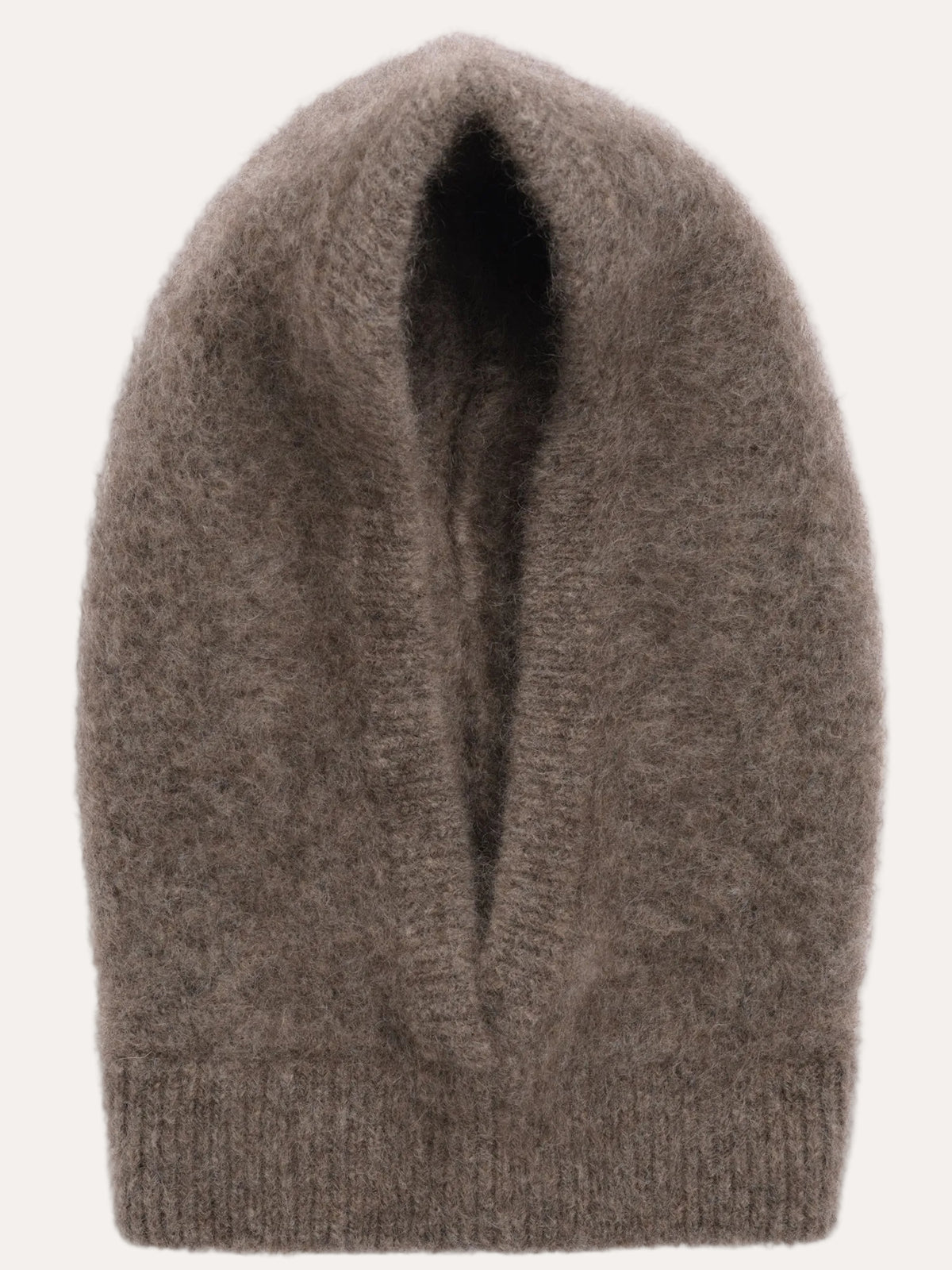 Kajsa Chunky Balaclava Brown - packshot
