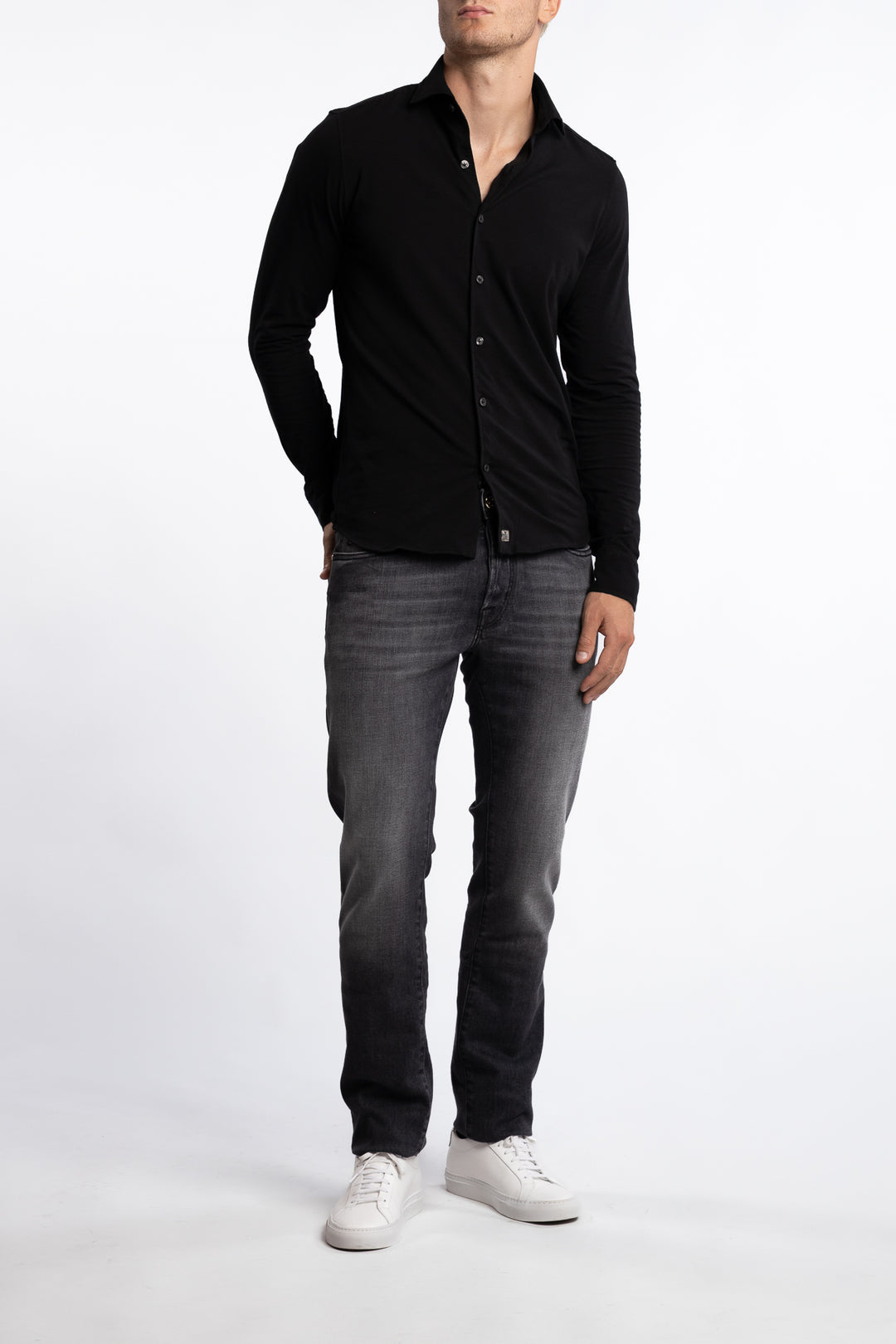 Bard Slim Fit Jeans Medium Black