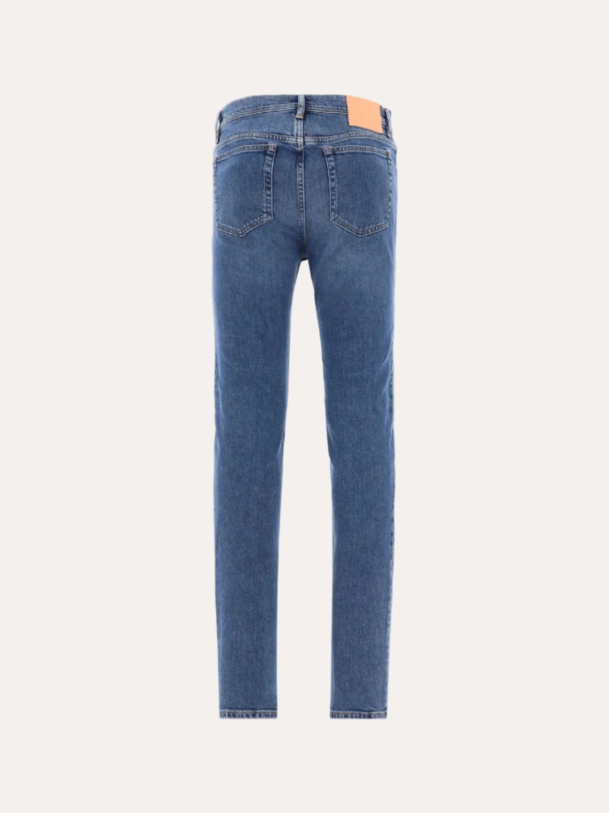 Acne Studios North Slim Fit Jeans Mid Blue - detalj