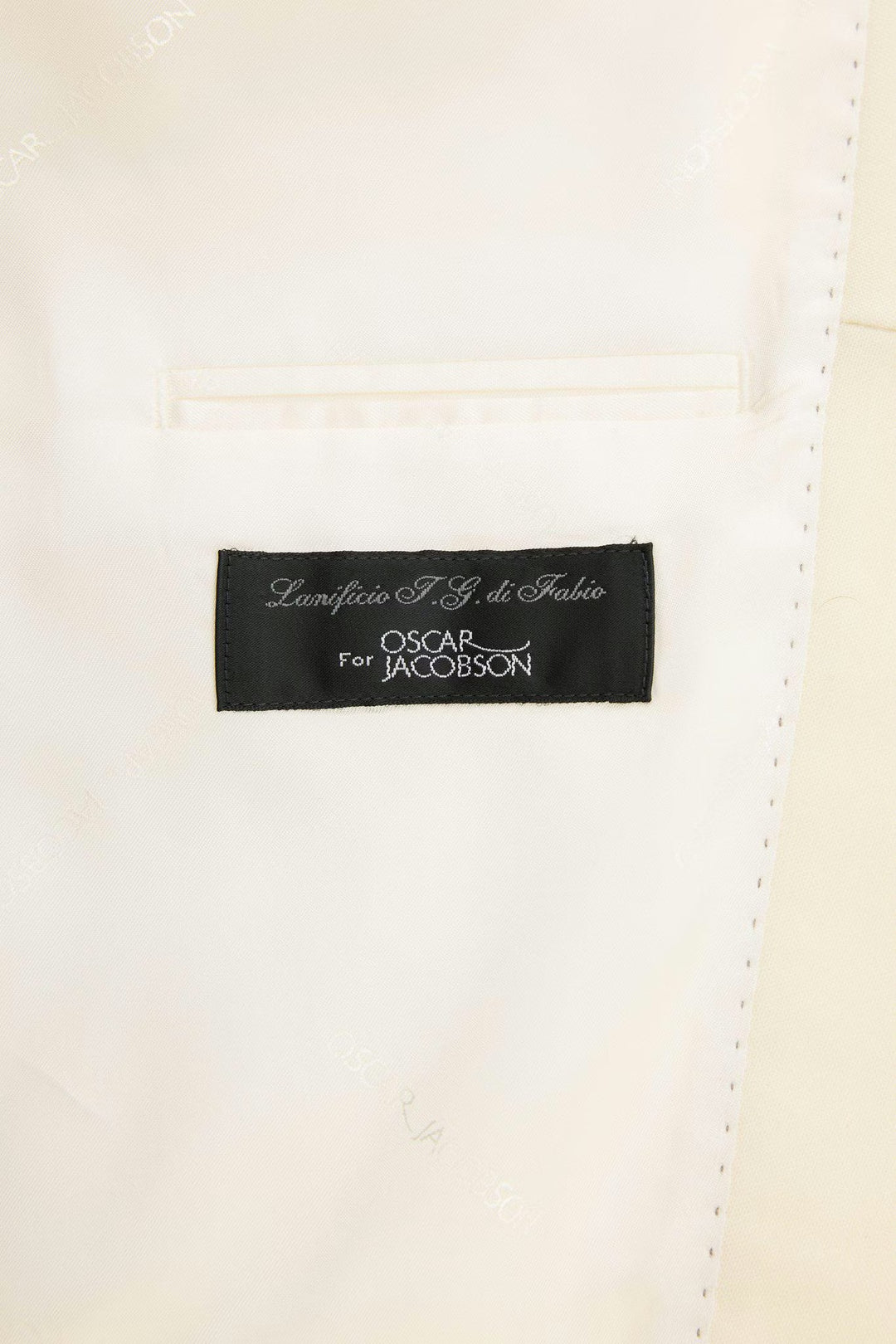 Figaro Tuxedo Blazer Off White