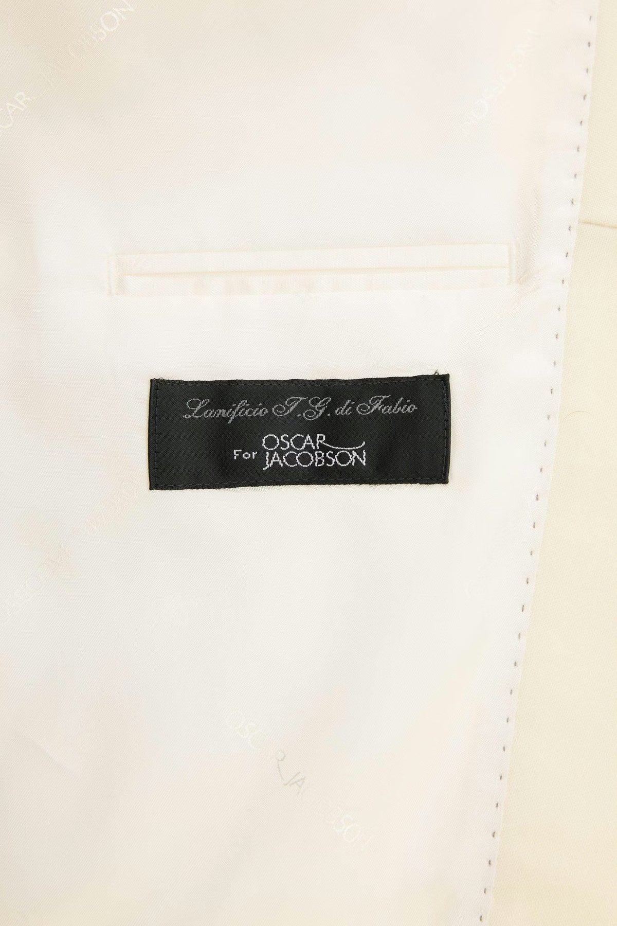 Figaro Tuxedo Blazer Off White