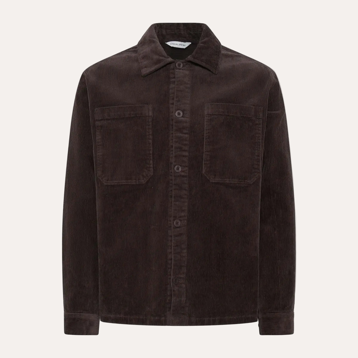 Corduroy Overshirt Brown