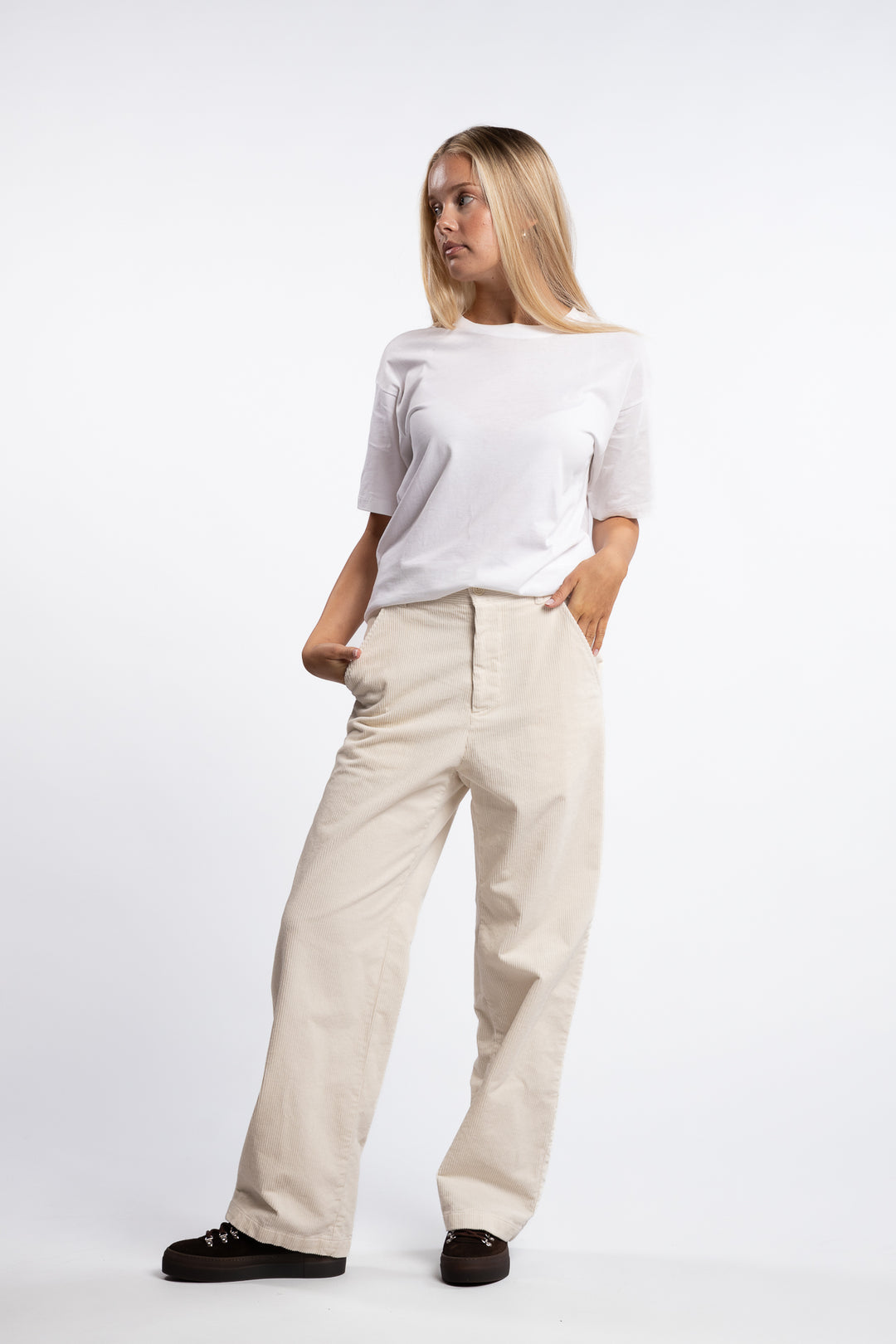 Trousers Ida Cinquecento- Avorio