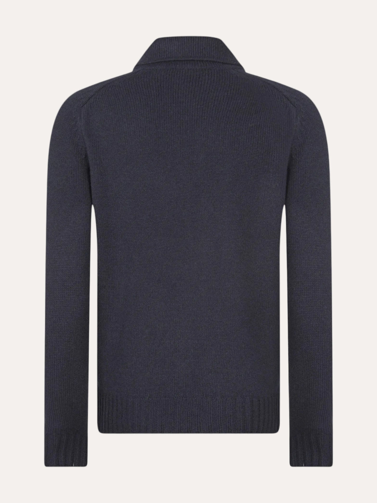Super Geelong Jacket With Buttons And Shirt Collar Navy