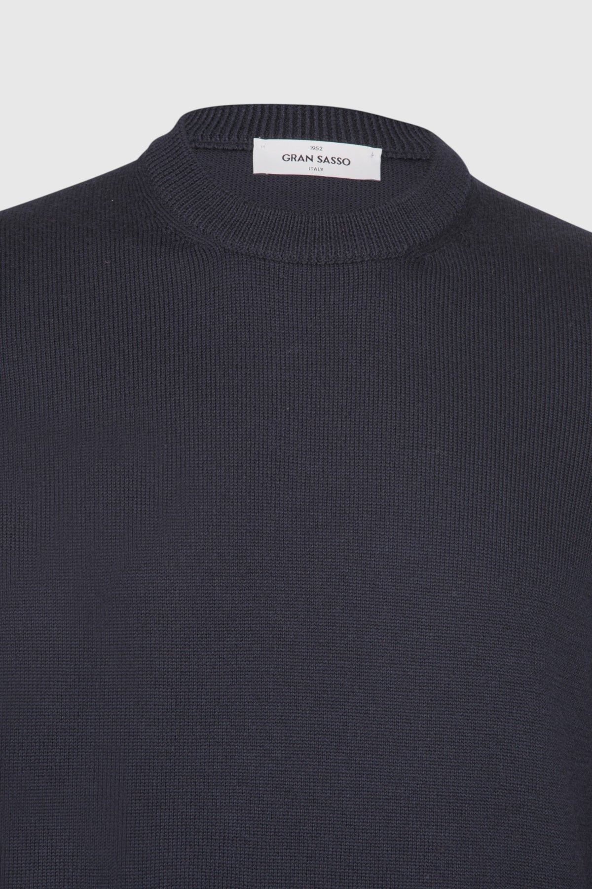 Virgin Wool Crewneck Navy