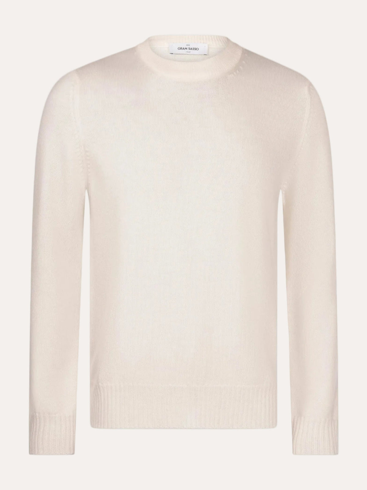 Virgin Wool Crewneck Cream