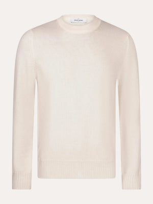 Virgin Wool Crewneck Cream