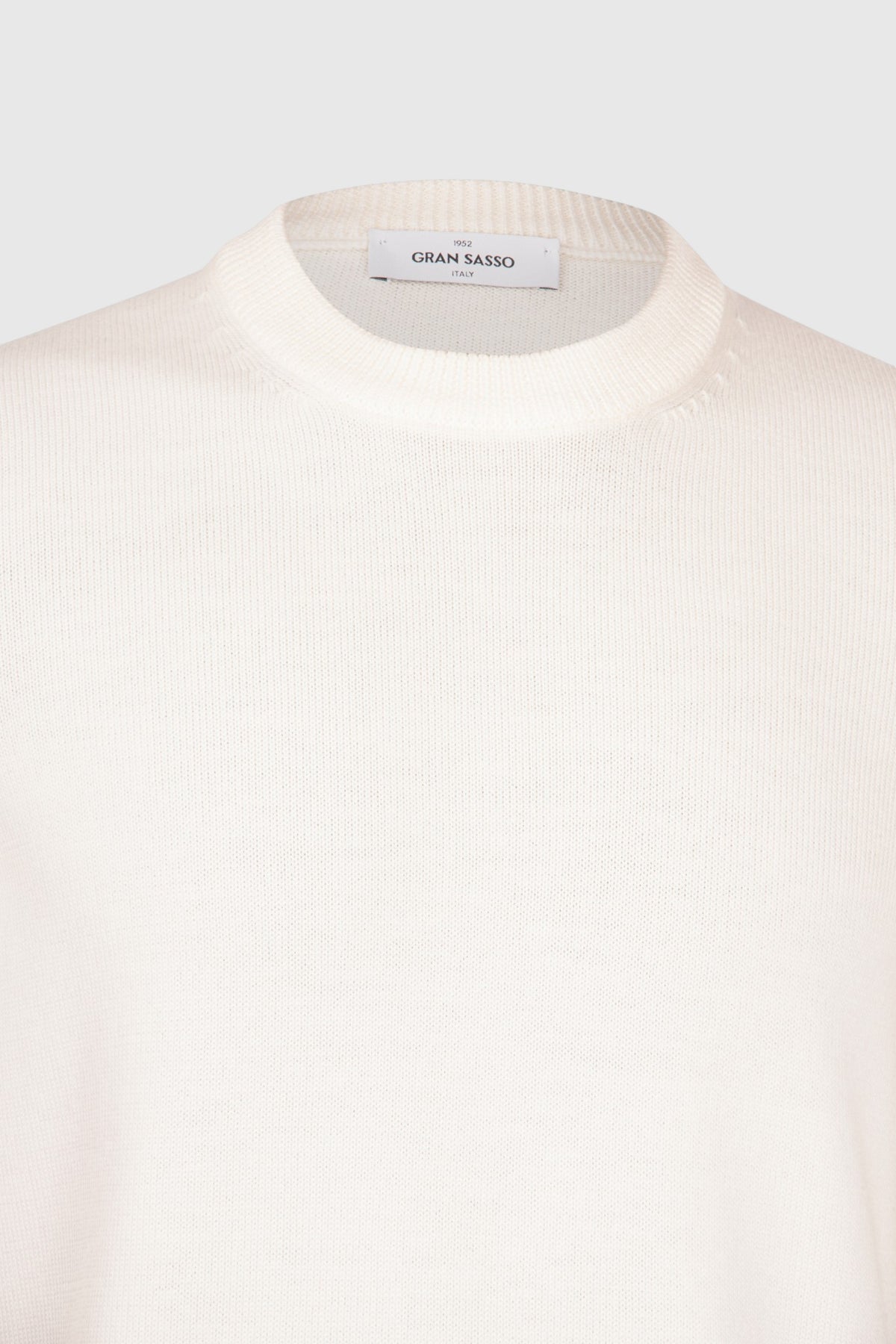 Virgin Wool Crewneck Cream