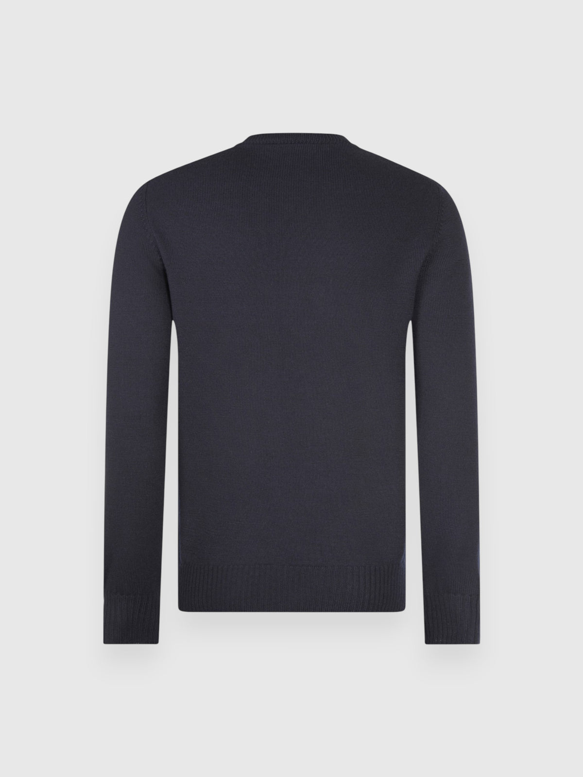 Virgin Wool Crewneck Navy