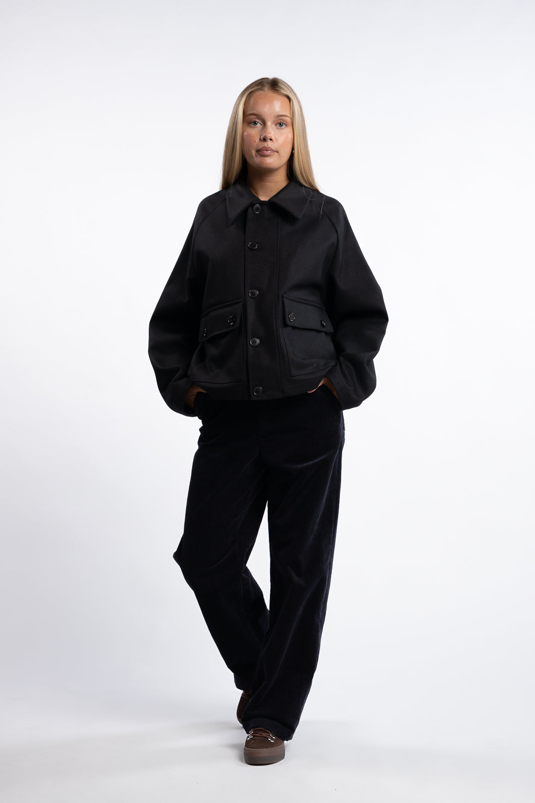 Coat Aria Caramal- Nero