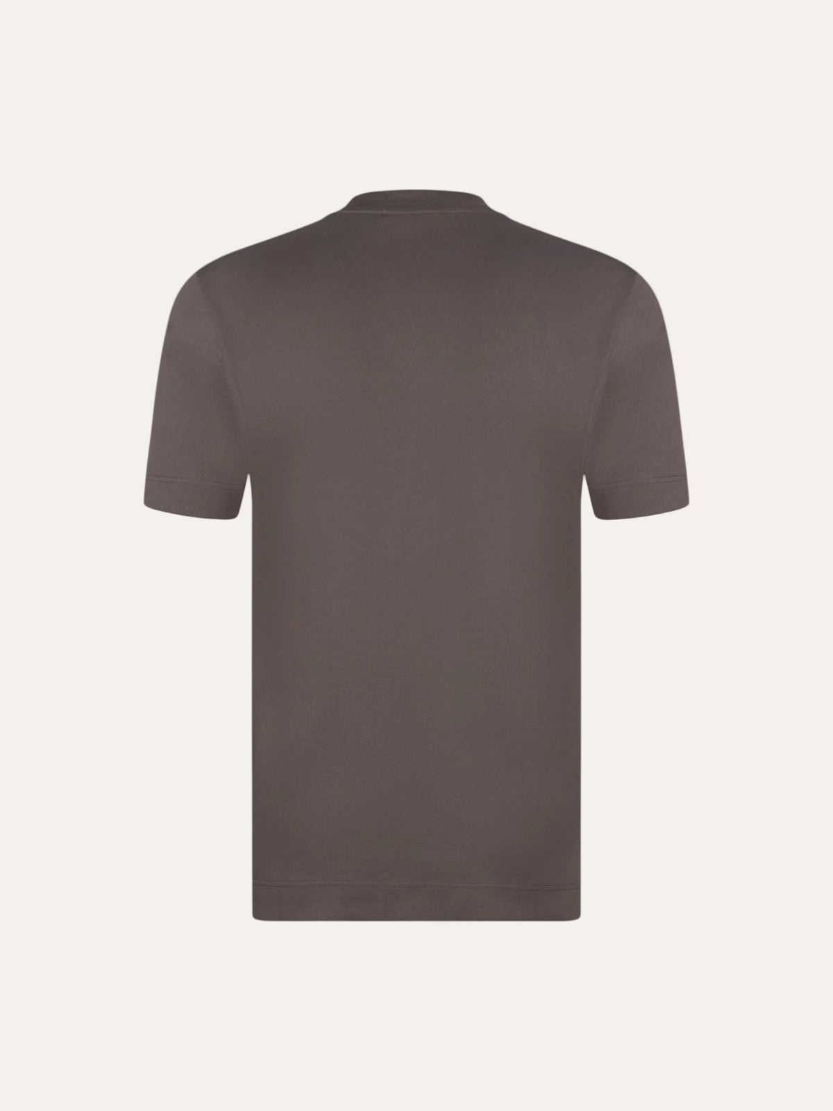 Jersey T-Shirt Brown – rygg