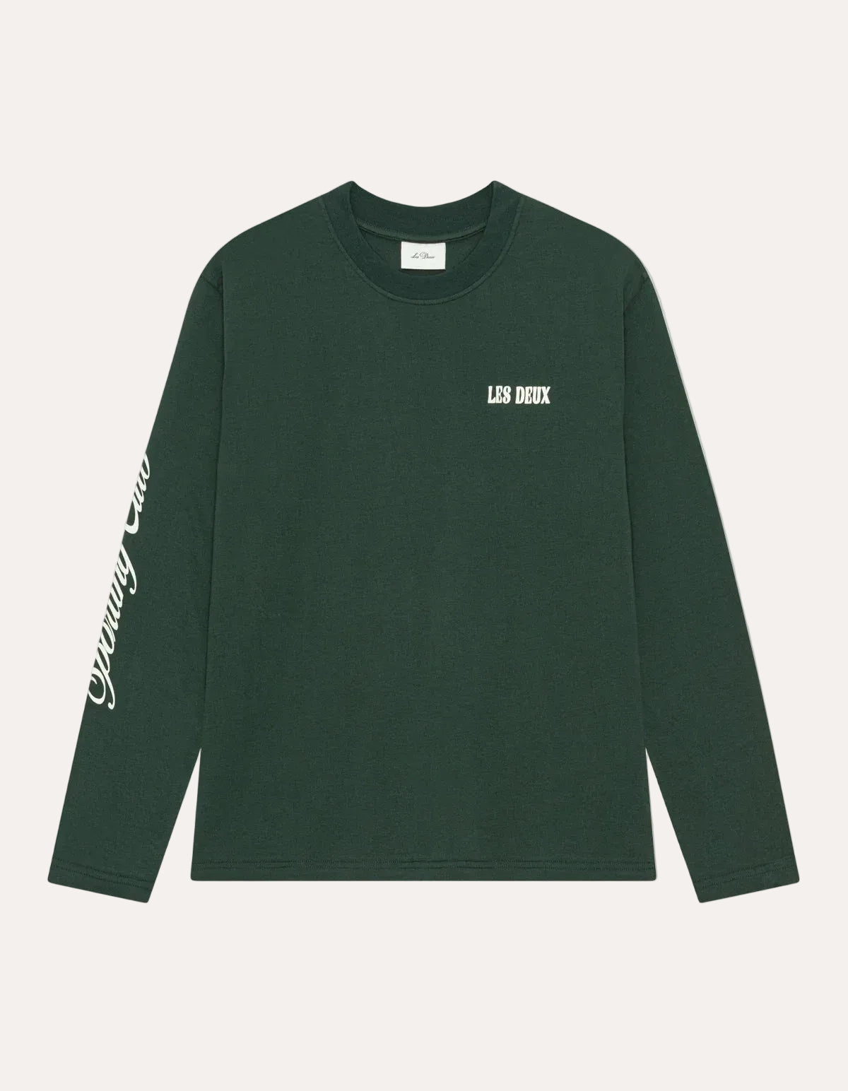 Woods LS T-Shirt Darkest Spruce Green - packshot
