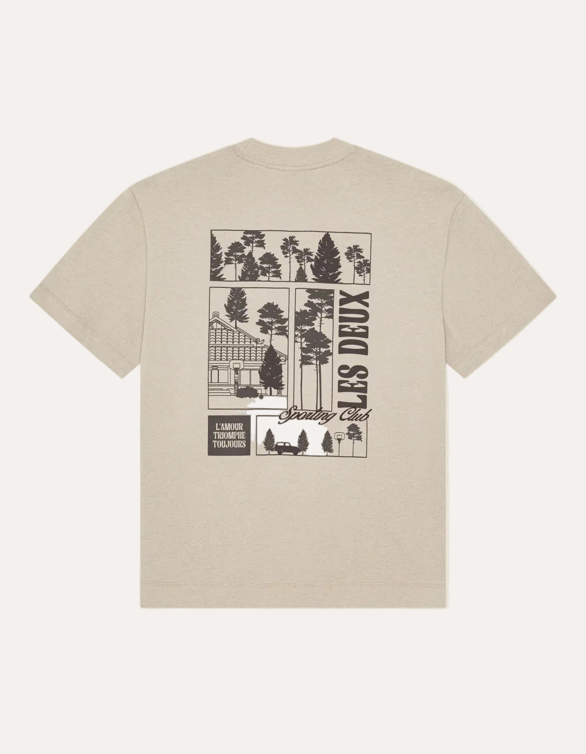 Woods Heavyweight T-Shirt Light Sand