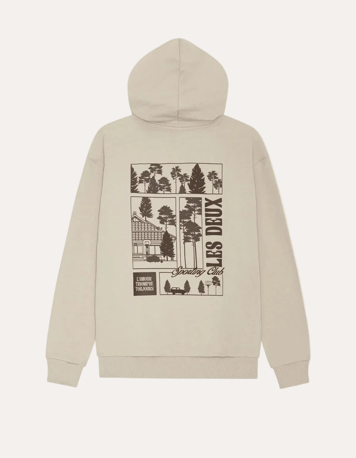 Woods Hoodie Light Sand