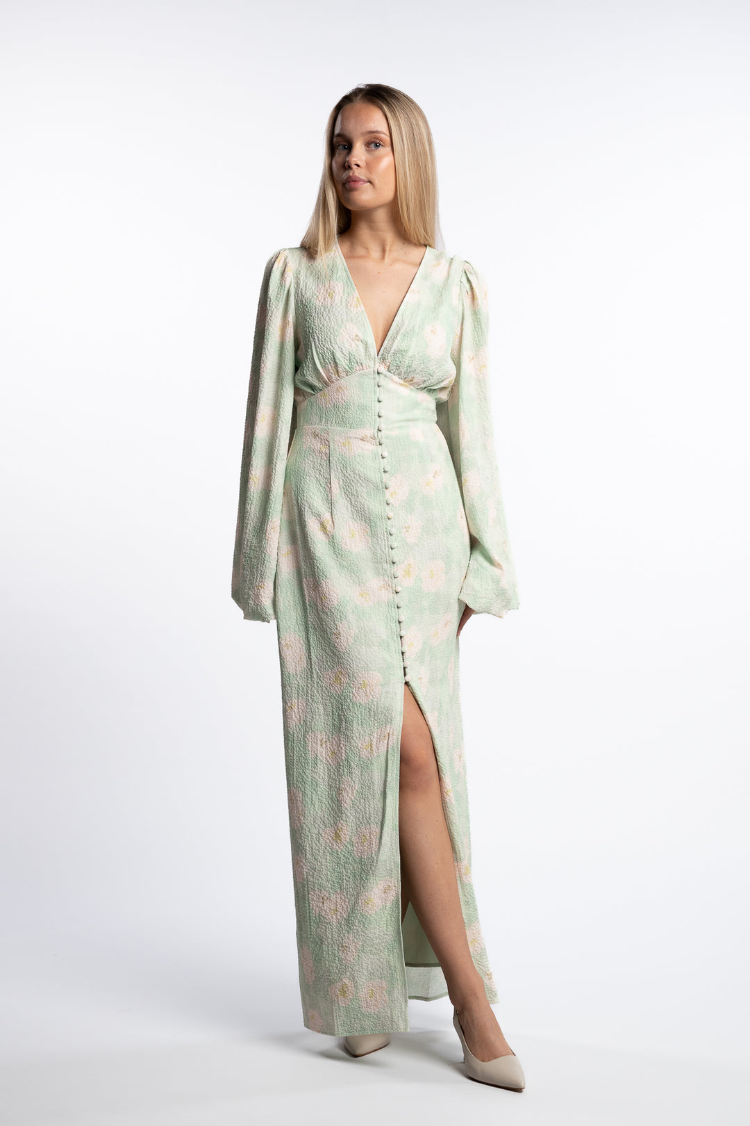 Positano Dress- Pastel Green
