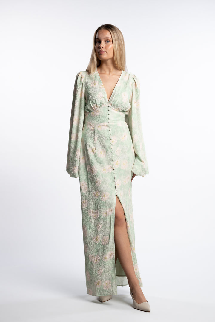 Positano Dress- Pastel Green