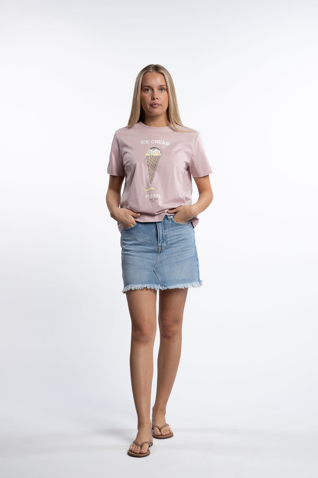 Sacamino SS T-Shirt 15276- Ice Egret
