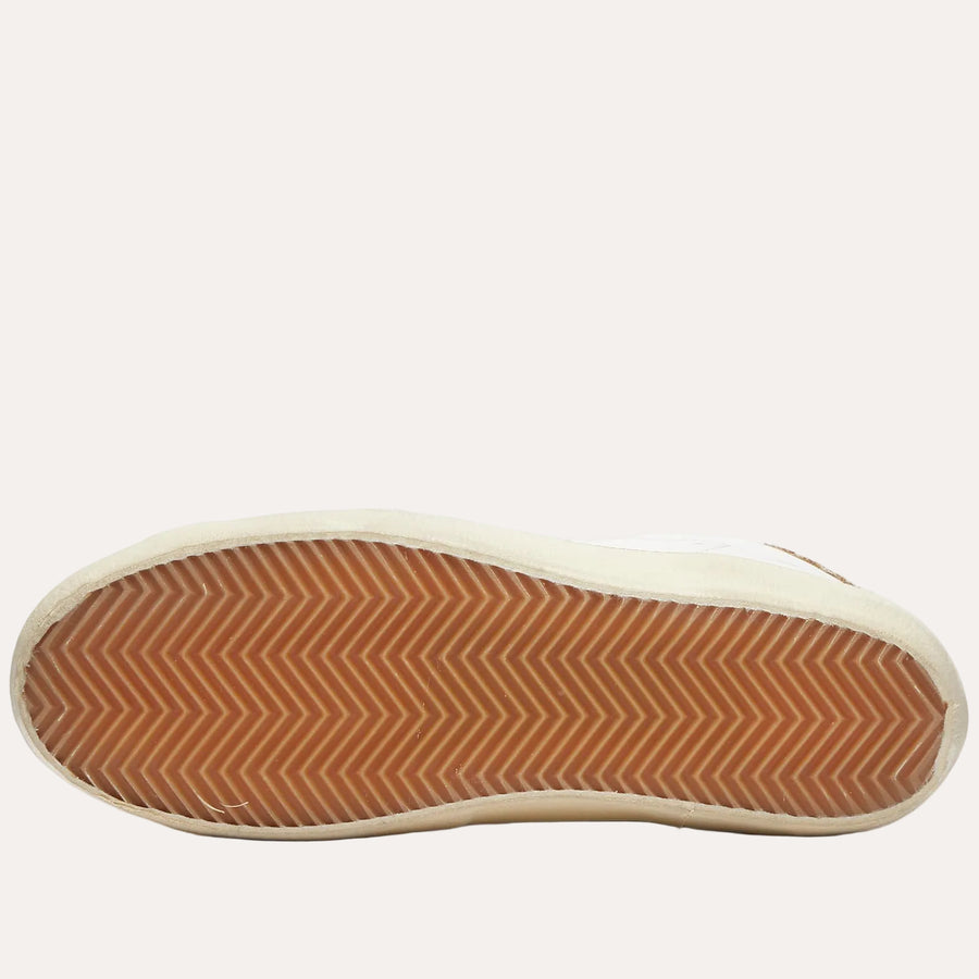 Golden Goose Super-Star Optic white/seedpearl/black/gold sneaker - såle