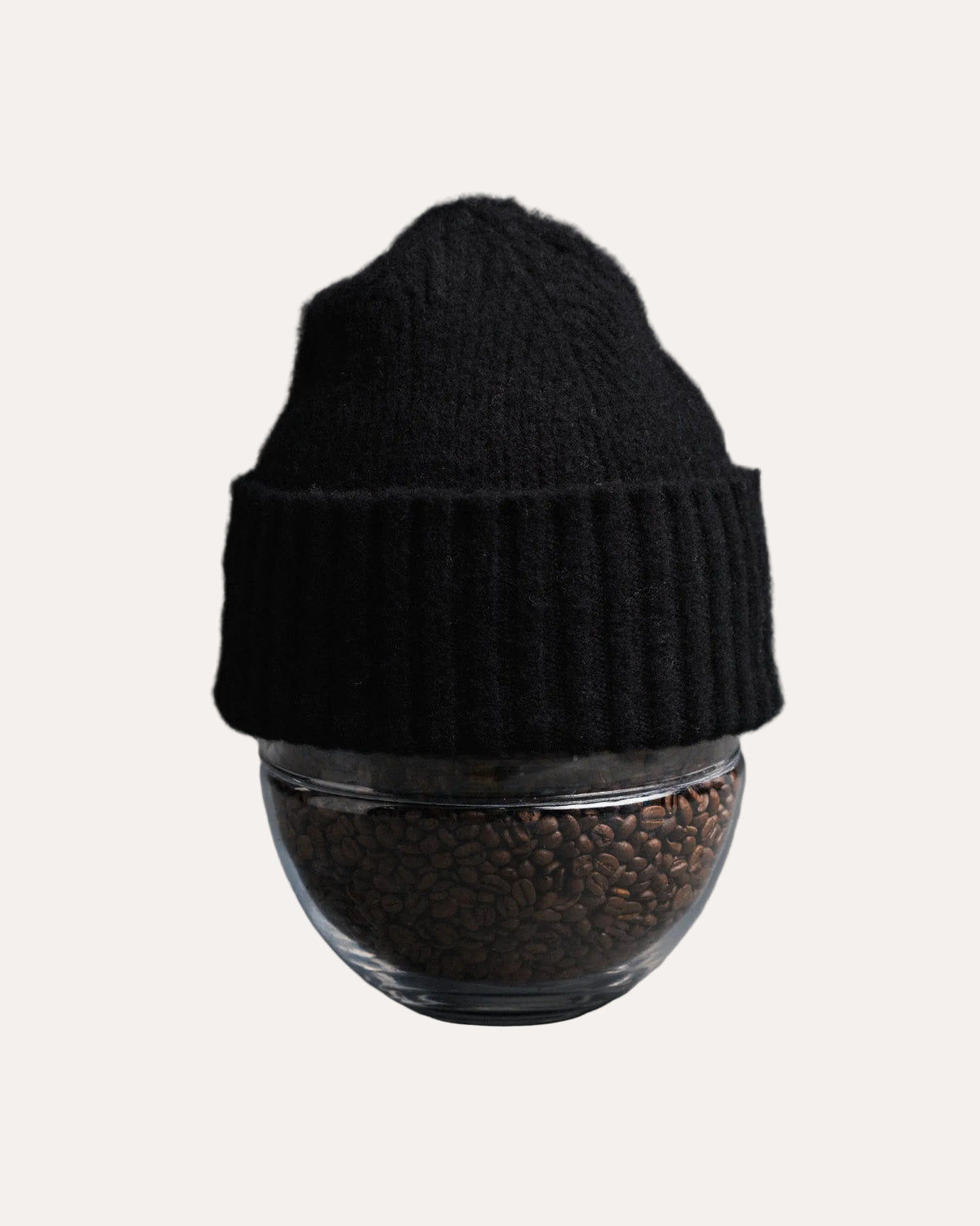 Shaggy Beanie Black