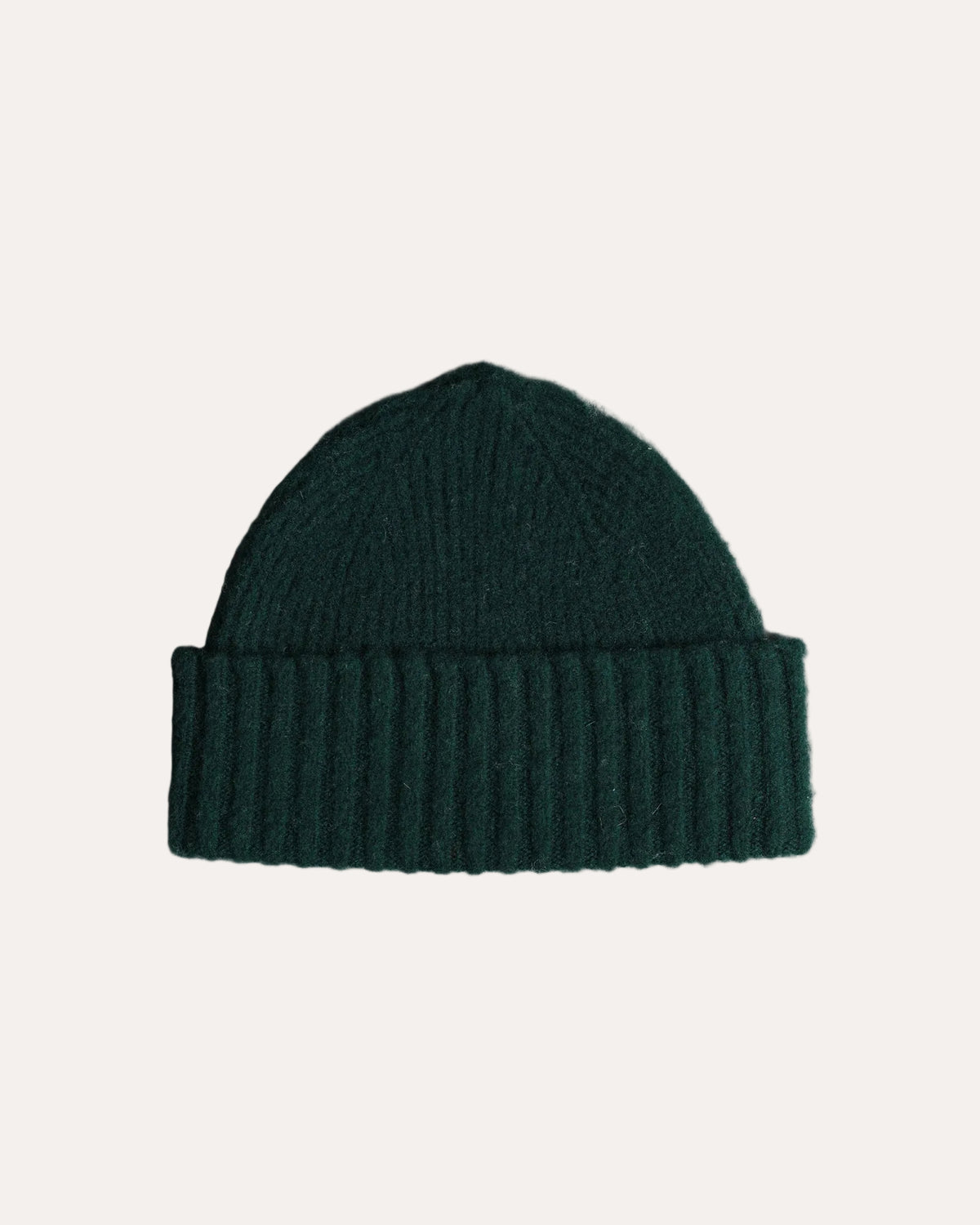 Shaggy Beanie Bottle Green