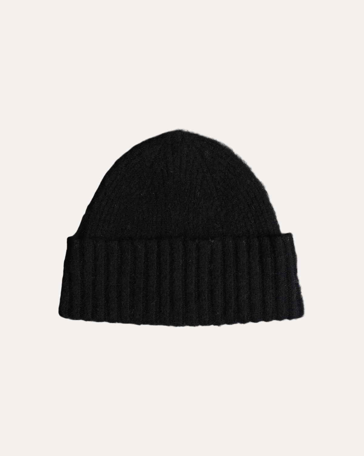 Shaggy Beanie Black