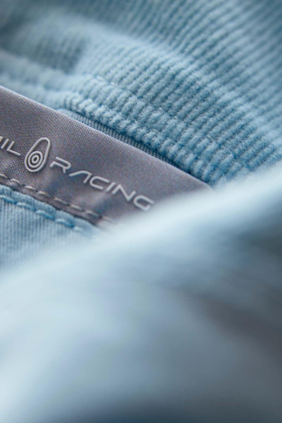 Bay blocked corduroy shorts - Light sky blue