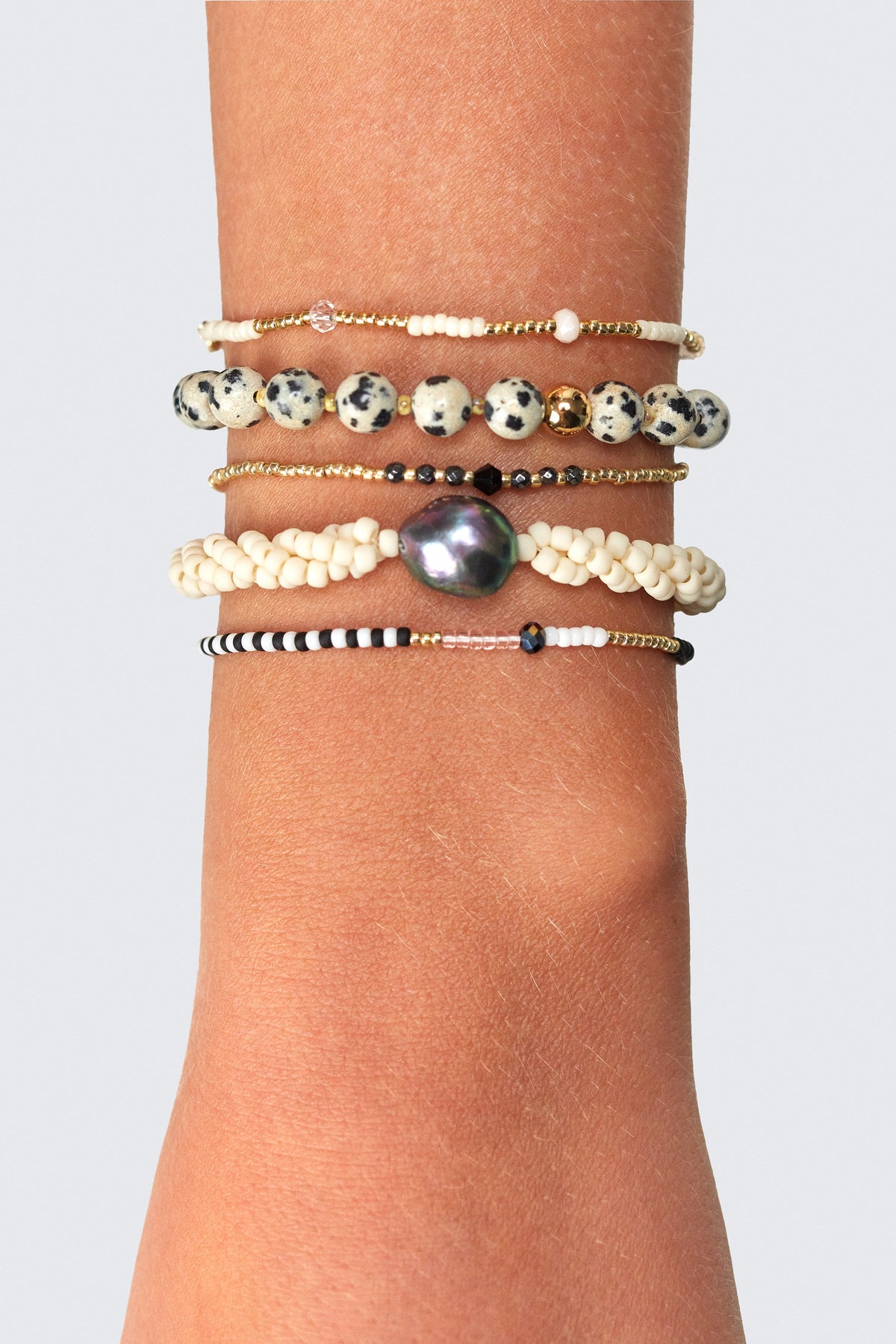 Pops Bracelet - Dalmatian, styling