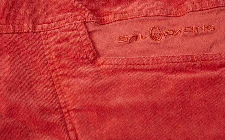 Grinder Corduroy Shorts Red Crimson