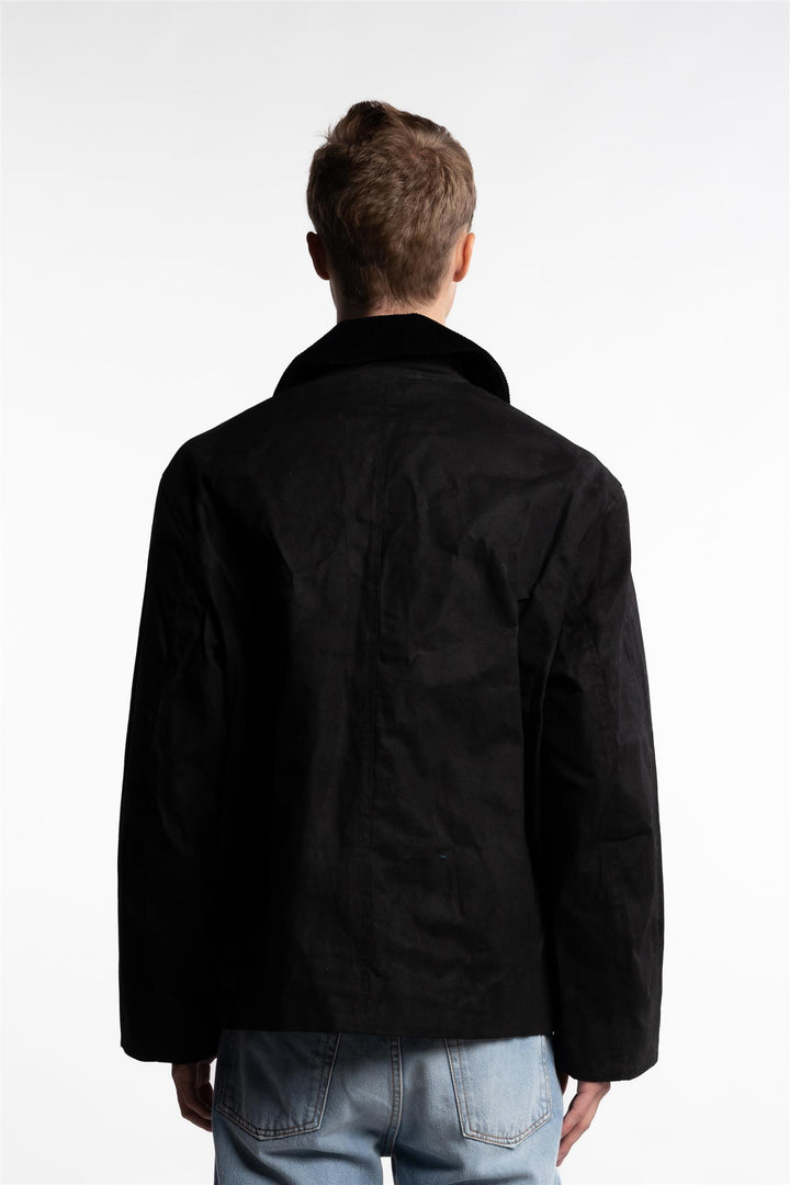 Danni Waxed Jacket Black