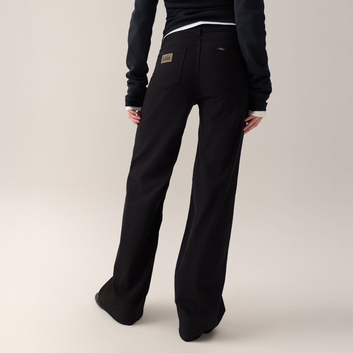 Palazzo Lea Soft Colour- Black
