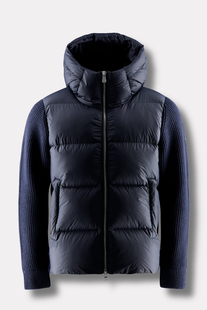 Ridge Knitted Hybrid Dark Navy