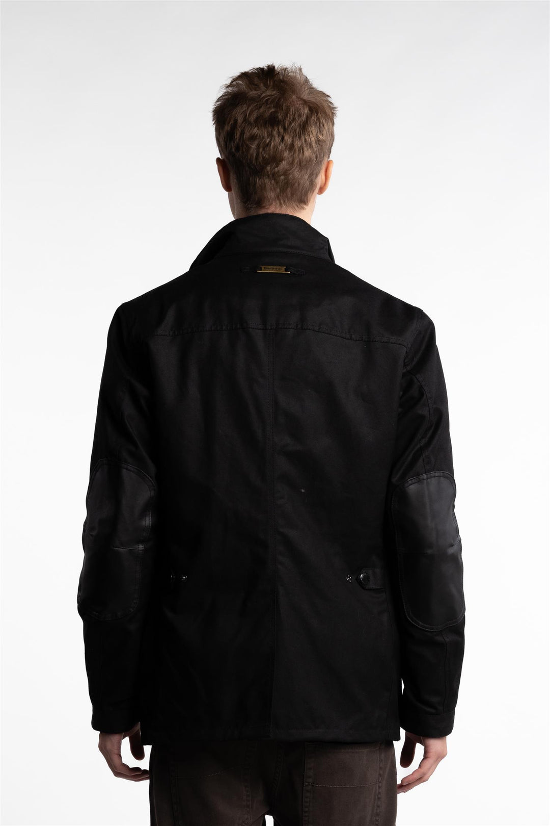 Ogston Wax Jacket Black