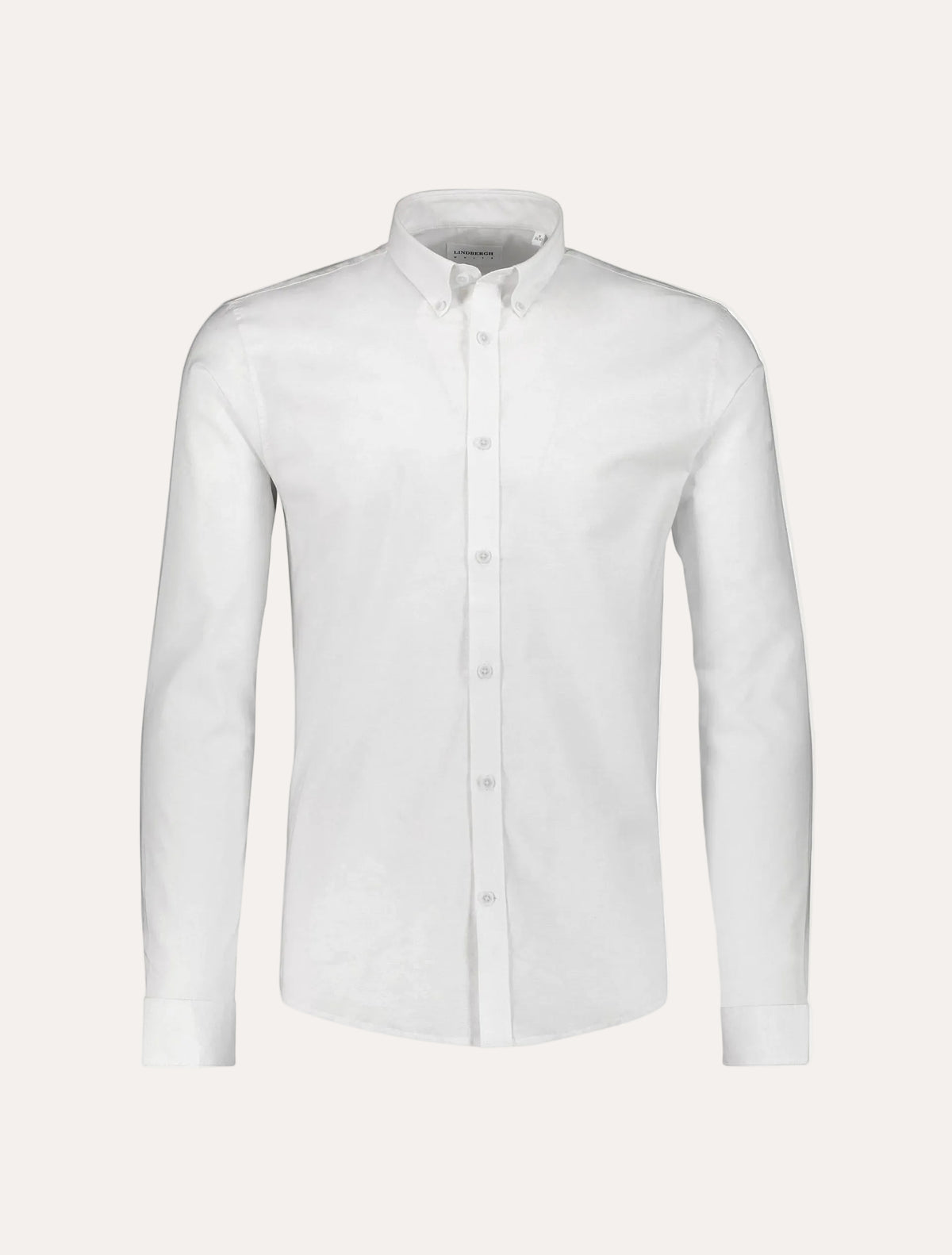 Oxford Superflex Shirt L/S White - packshot forfra