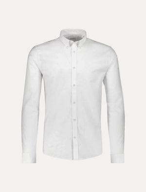 Oxford Superflex Shirt L/S White